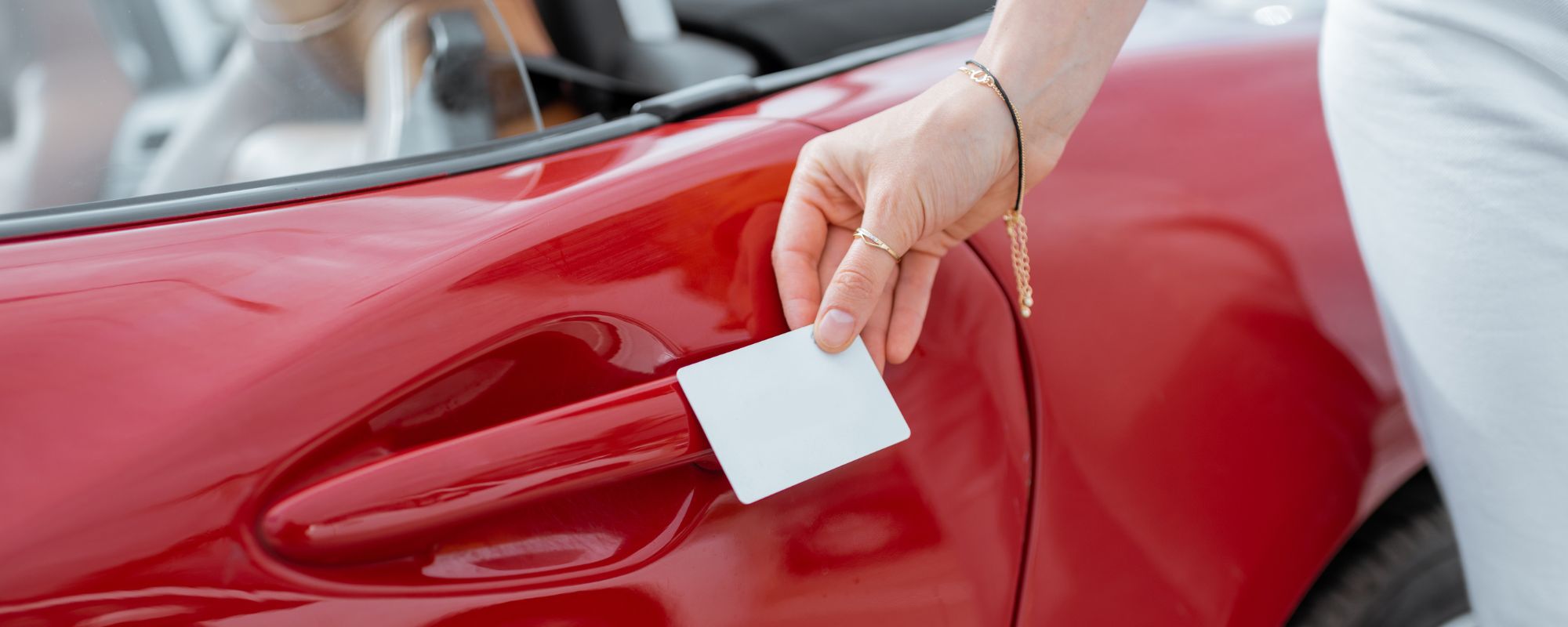 activité sur les équipements de voiture